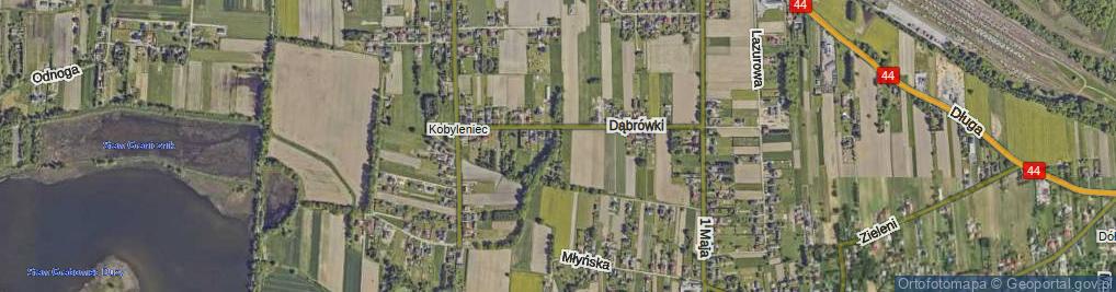 Zdjęcie satelitarne Bagienko ul.